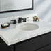 Gerber G0013740 Luxoval Undercounter 16" x 16" Round Lav White - White