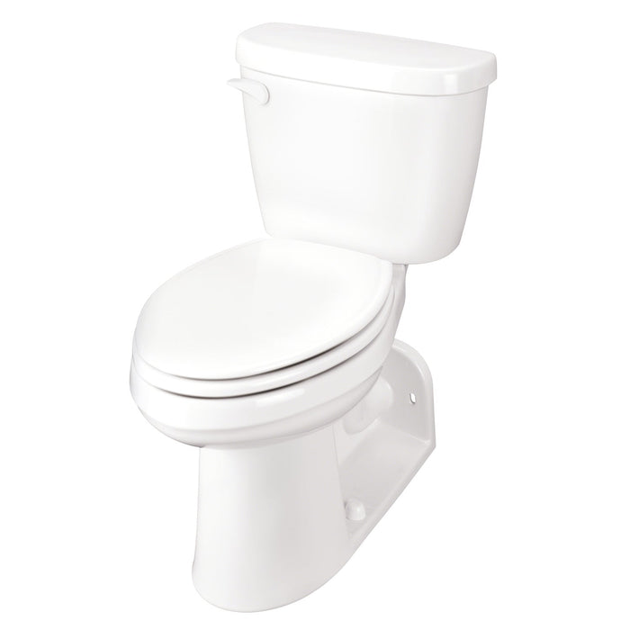 Gerber G0020022 Maxwell 1.28gpf Floor Mount Back Outlet ADA EL 12" RI Combo: G0021975 Bowl w/ G0028980 Tank White - White