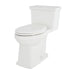 Gerber G0021020 Logan Square 1.28gpf 1pc ADA Elongated Simple CT Toilet 12" Rough-In White - White