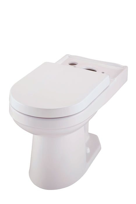 Gerber G0021186 Wicker Park 1.28gpf ADA Elongated Bowl White - White