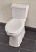 Gerber G0021187CT Burr Ridge 1.28gpf ADA EL 1pc CT Toilet 12" Rough-In White - White