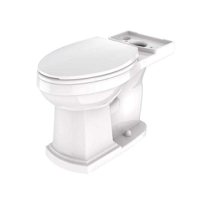 Gerber G0021191 Hinsdale 1.28gpf ADA Elongated Simple CT Bowl White - White