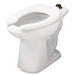 Gerber G0025733 North Point 1.28/1.6gpf ADA Elongated Floor Mounted Top Spud Bowl 10" Rough-In White - White