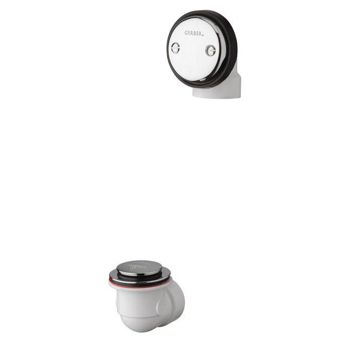 Gerber G0041642 Gerber Classics Schedule 40 ABS Auto Trip Drain Kit for Standard Tub Chrome - Chrome