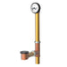 Gerber G004180587 Gerber Classics Pop-up Fit-all 20 Gauge Drain for Standard Tub with Horizontal Installation Chrome - Chrome