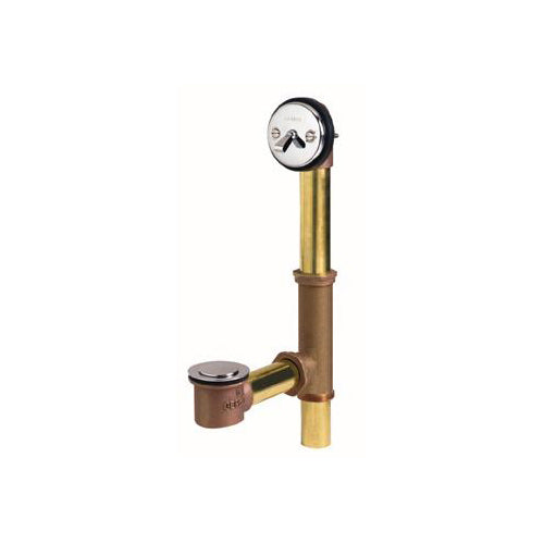Gerber G0041805 Gerber Classics Pop-up Fit-all 20 Gauge Drain for Standard Tub Chrome - Chrome