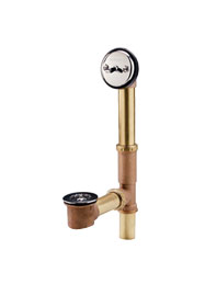 Gerber G0041818 Gerber Classics Trip Lever 20 Gauge Drain for Standard Tub - Chrome