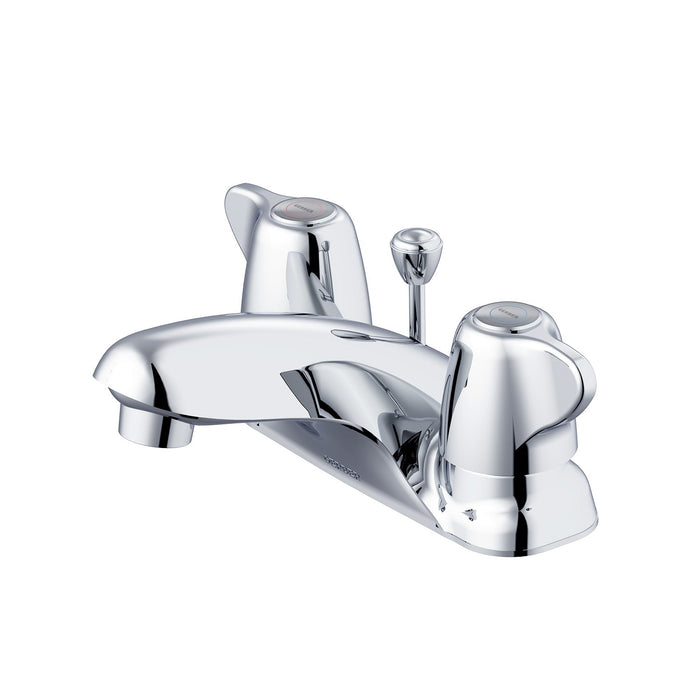Gerber G0043165 Maxwell 2H Centerset Lavatory Faucet w/ Metal Pop-Up Drain 1.2gpm Chrome - Chrome