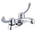 Gerber G004341166 Gerber Classics 2H Centerset Lavatory Faucet w/ Wrist Blade Handles Less Drain w/ Chain Stay 1.2gpm Chrome - Chrome