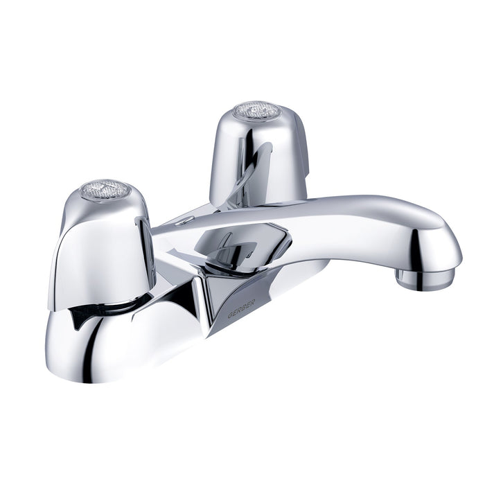 Gerber G0043411 Gerber Classics Two Metal Handle Centerset Lavatory Faucet with Chain Stay 1.2gpm Chrome - Chrome