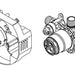 Gerber G00GS505S Treysta Tub & Shower Valve- Horizontal Inputs WITH Stops- IPS/Sweat - Rough Brass