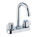 Gerber G0749251 Gerber Classics 2H Bar Faucet w/ Metal Fluted Handles 1.75gpm Chrome - Chrome