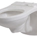 Gerber GHE21370 Ultra Flush 1.0/1.28/1.6gpf Wall Hung Back Outlet Elongated Bowl White - White