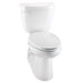 Gerber GMX21022 Maxwell 1.6gpf ADA Compact EL Back Outlet 12" RI Combo: G0021975 Bowl w/ GMX28995 Tank - White
