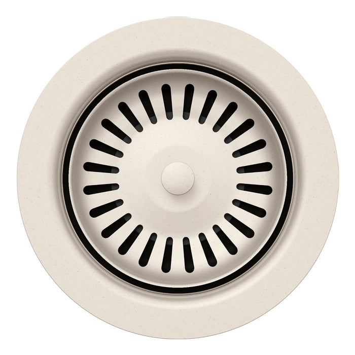 BLANCO 203439 Color-Coordinated Metal Basket Strainer - Soft White