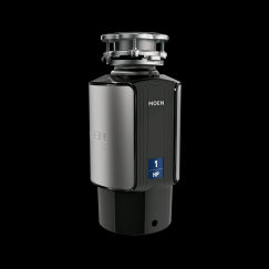 Moen GX100C Gx Series 1 Horsepower Garbage Disposal Stainless Steel