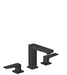 hansgrohe Metropol Widespread Faucet 110 with Lever Handles and Pop-Up Drain, 1.2 GPM
