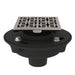 ROHL SDCI2-3142 Cast Iron 2" No Hub Drain Kit With 3142 Weave Decorative Cover