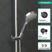 hansgrohe 26803401 Croma Select S 2.5 GPM Vario-Function Handshower with Select and Quick Clean Technologies in...