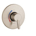 hansgrohe 04441000 Commercial S Pressure Balance Trim in Chrome, brushed nickel