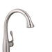 hansgrohe Allegro E Gourmet HighArc Kitchen Faucet, 2-Spray Pull-Down, 1.75 GPM, stainless steel optic