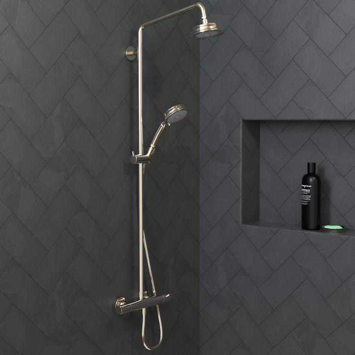 hansgrohe Croma 100 Classic Showerhead 3-Jet, 2.5 GPM