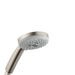 hansgrohe Croma 100 Handshower E 3-Jet, 2.5 GPM, brushed nickel