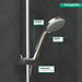 hansgrohe Croma 100 Handshower E 3-Jet, 2.5 GPM, chrome - view 3