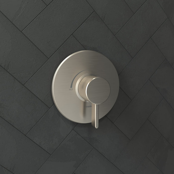 hansgrohe Ecostat Pressure Balance Trim S, brushed nickel - view 2