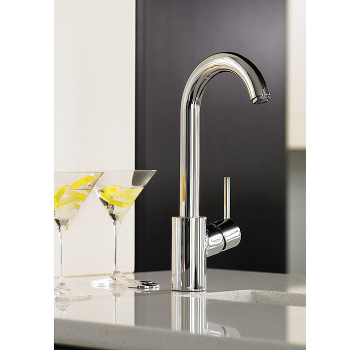 hansgrohe Talis S Bar Faucet, 1.5 GPM, stainless steel optic - view 2
