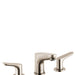 hansgrohe Focus Widespread Faucet 100 with Pop-Up Drain, 1.2 GPM, brushed nickel