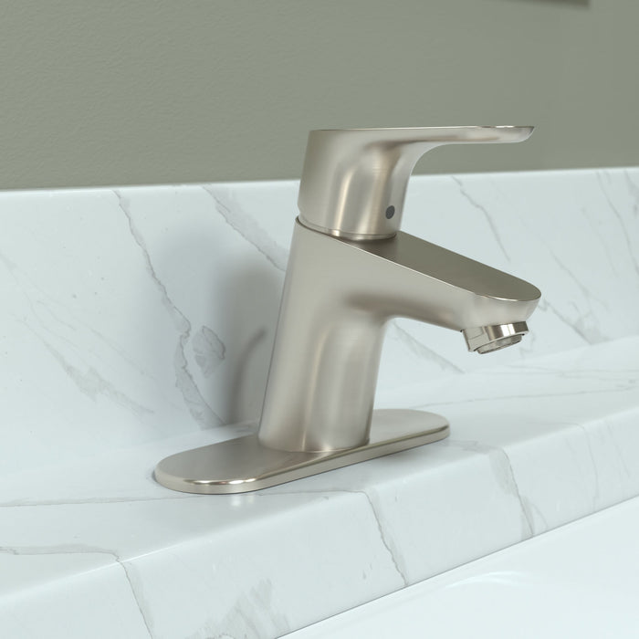 hansgrohe Focus Single-Hole Faucet 70 with Pop-Up Drain, 1.2 GPM, brushed nickel - view 2