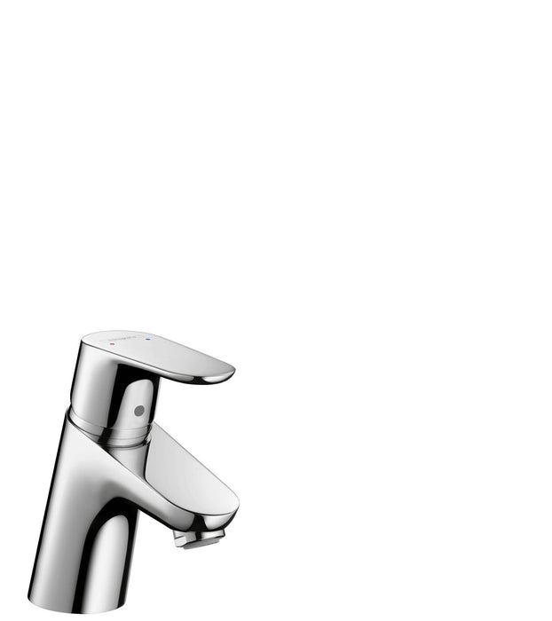 hansgrohe Focus Single-Hole Faucet 70 with Pop-Up Drain, 1.2 GPM, chrome