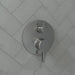 hansgrohe Ecostat Pressure Balance Trim S with Diverter, brushed black chrome - view 2