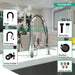 hansgrohe Focus HighArc Kitchen Faucet, 2-Spray Pull-Down, 1.75 GPM, chrome - view 3