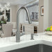 hansgrohe Focus HighArc Kitchen Faucet, 2-Spray Pull-Down, 1.75 GPM, stainless steel optic - view 2