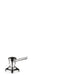 hansgrohe Soap Dispenser, Traditional, chrome
