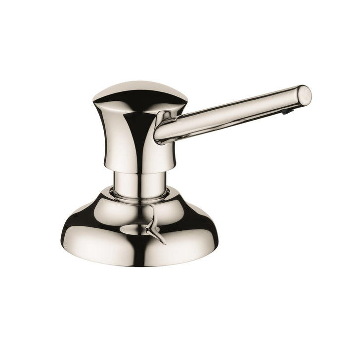 hansgrohe Soap Dispenser, Traditional, polished nickel