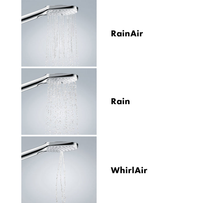 hansgrohe Raindance Select E Handshower Set 120 3-Jet, 2.5 GPM, brushed nickel - view 2