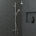 hansgrohe Croma 100 Showerhead E 3-Jet, 1.8 GPM, chrome - view 2