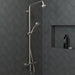 hansgrohe Croma 100 Classic Showerhead 3-Jet, 1.8 GPM, brushed nickel - view 2
