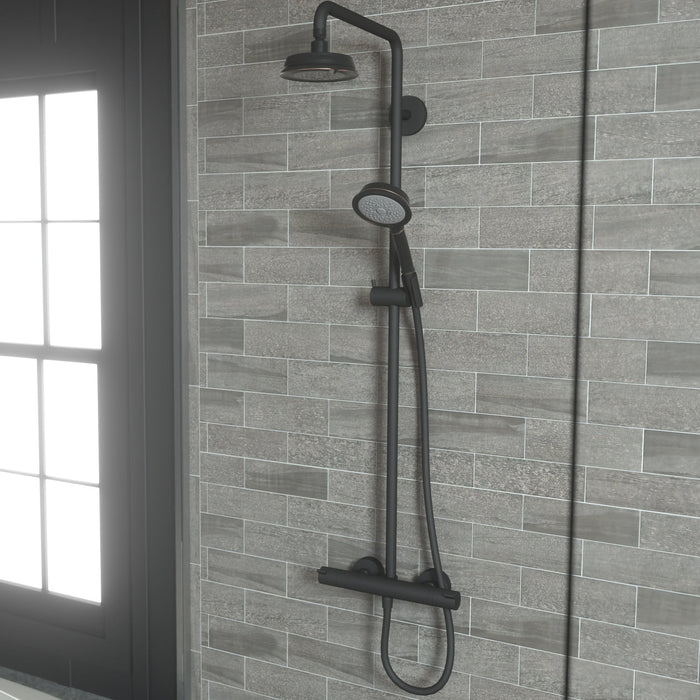 hansgrohe Croma 100 Classic Showerhead 3-Jet, 1.8 GPM, rubbed bronze - view 2