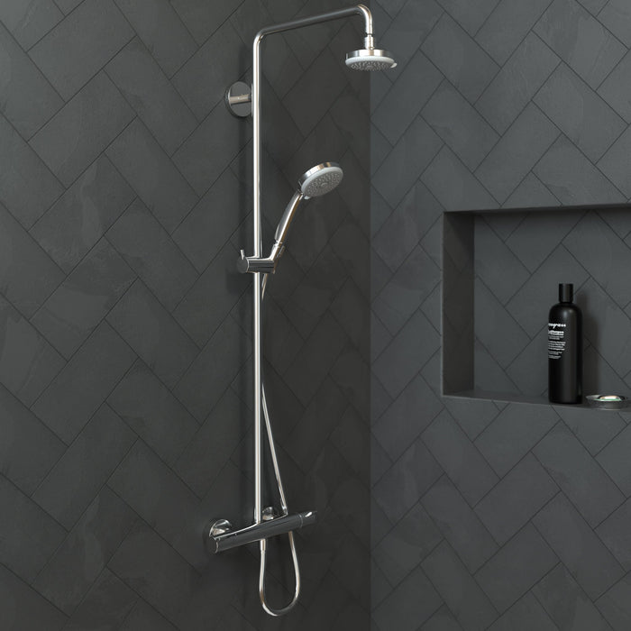 hansgrohe Croma 100 Handshower E 3-Jet, 1.8 GPM, chrome - view 2