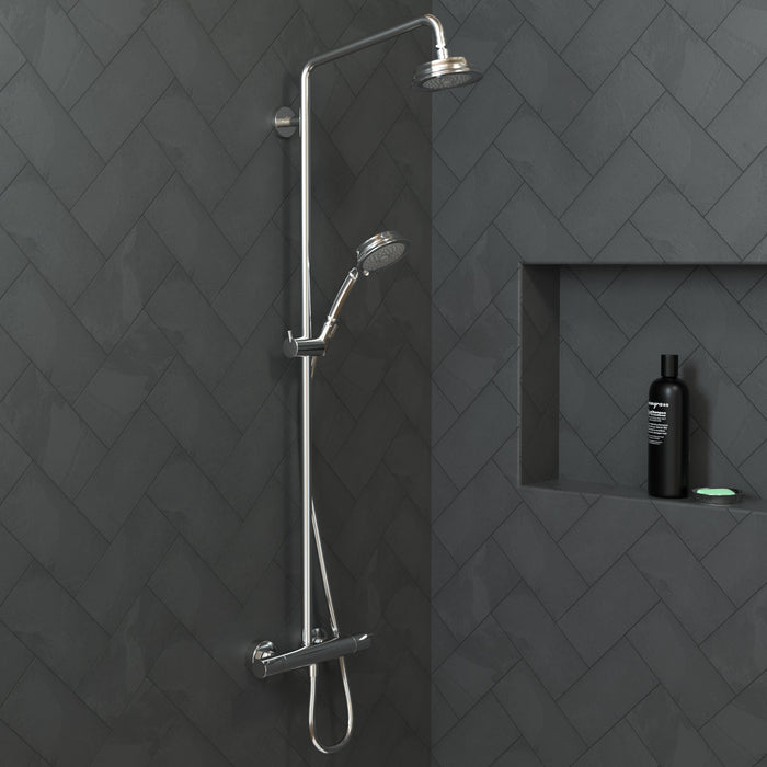 hansgrohe Croma 100 Classic Handshower 3-Jet, 1.8 GPM, chrome - view 2