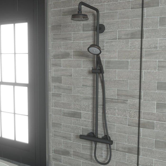 hansgrohe Croma 100 Classic Handshower 3-Jet, 1.8 GPM, rubbed bronze - view 2