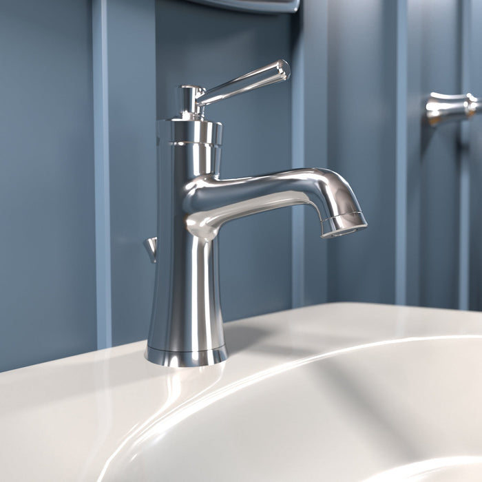 hansgrohe Joleena Single-Hole Faucet 100 with Pop-Up Drain, 1.2 GPM