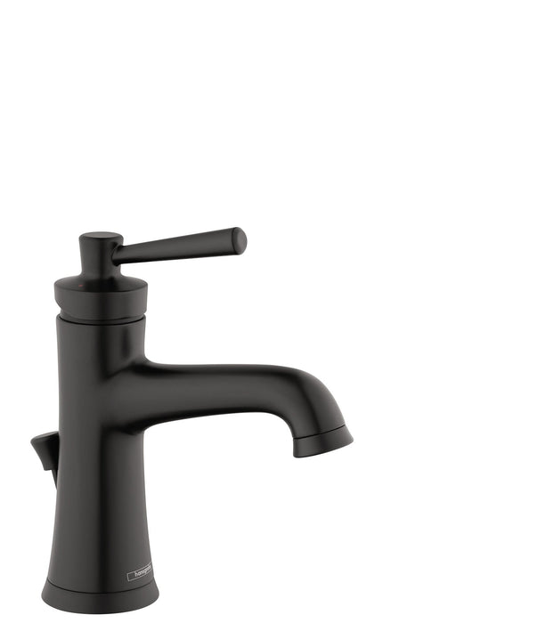 hansgrohe Joleena Single-Hole Faucet 100 with Pop-Up Drain, 1.2 GPM, matte black