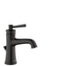 hansgrohe Joleena Single-Hole Faucet 100 with Pop-Up Drain, 1.2 GPM, matte black