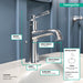 hansgrohe Joleena Single-Hole Faucet 100 with Pop-Up Drain, 0.5 GPM, chrome - view 4