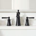 hansgrohe Joleena Widespread Faucet 100 with Pop-Up Drain, 1.2 GPM, matte black - view 2